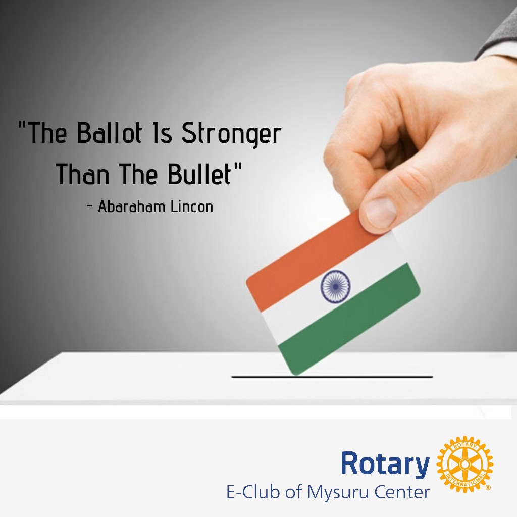#Election2024 #voteForBharath <a href="/rotaryeclubmys/">Rotary e-club of Mysuru</a> <a href="/Rotary/">Rotary International</a>
