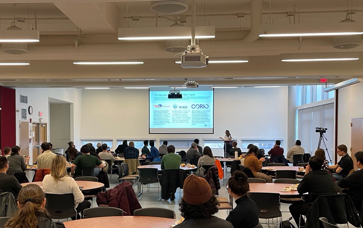 Last week our Workforce & Labor Liaison was at #SUNY @stonybrooku & highlighted the array of growing career opportunities in the #offshorewind industry! @stonybrooku is central to #OSW growth, training, and the clean energy transition in NYS. Thank you for inviting us! #OSW #AE1