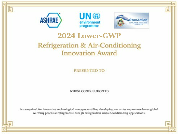 #ASHRAE , @UNEP  Accepting Submissions for 2024 Lower #GlobalWarming Potential #Innovation Award

click for full article: bit.ly/3PYzzdV

#FacilityExecutive #facilitymanagement