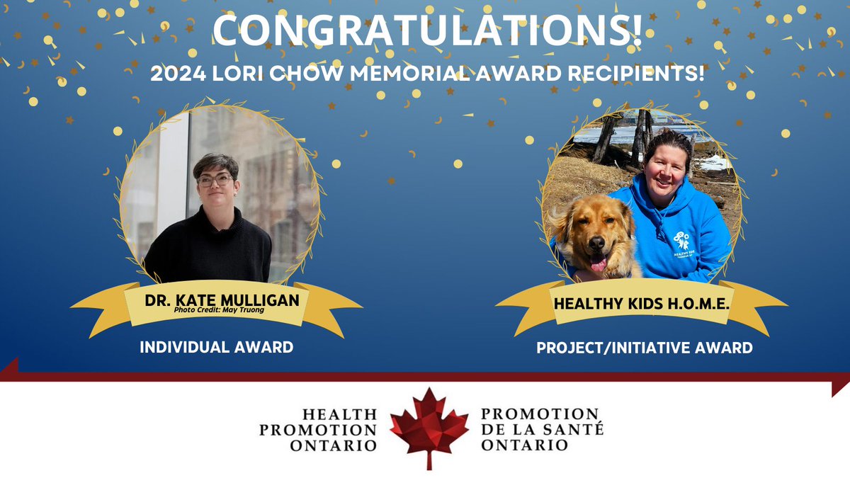 Thank you to everyone who submitted nominations for the 2024 LCMAs! We are pleased to announce the recipients! Individual Award: Dr. Kate Mulligan Project/Initiative Award: Healthy Kids H.O.M.E (Health on the Move for Equity) Congratulations and thank you for your efforts!