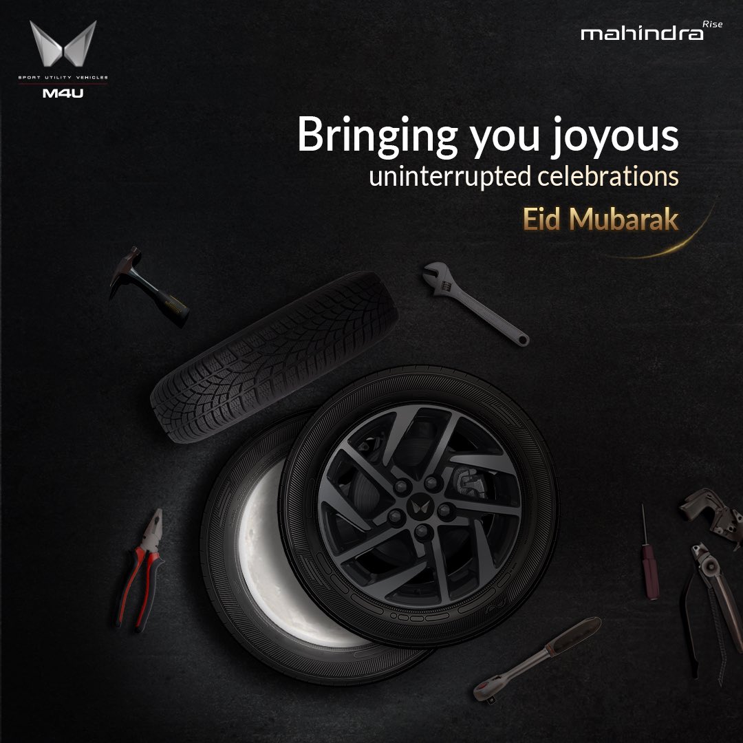 This Eid, make your celebration hurdle-free with our expert care. #EidMubarak #M4U #Mahindra4You