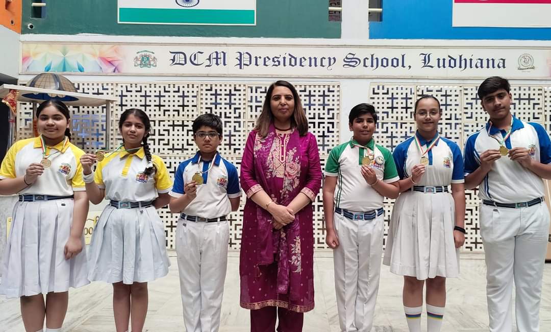 Congratulations to the winners of 'Gold Medal of Excellence' for SOF National Cyber Olympiad #SOF #NCO #GOLDMedal #GoldMedalWinner #BestSchoolInLudhiana #DCMP