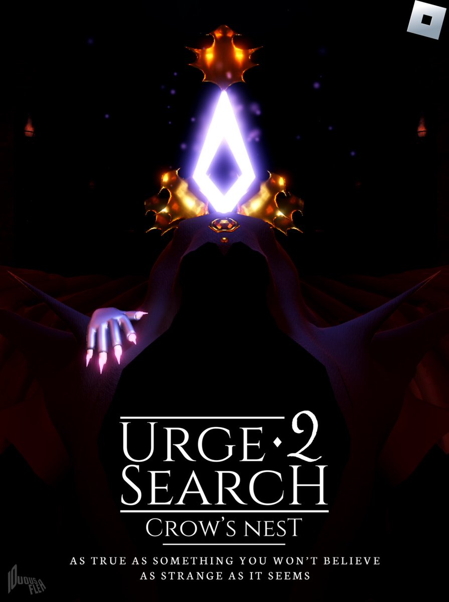 Some news on Urge 2 Search II; The game is still in progress, it will come, but it’s delayed indefinitely. The first chapter gained low popularity, & finishing one took me a year, so I’m not really willing to risk my time for continuation. Would you be interested? #roblox