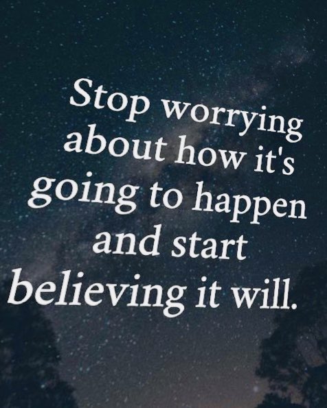 Happy Friday Eve, y'all ☕☀️🙏🏿 You cannot mix worry and faith!