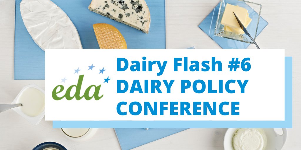 #NextGenEUDairy🐄 EDA's Annual Dairy Policy Conference in Brussels brought together 150+ dairy executives & experts. With Wolfgang Burtscher @AlbertGroot, @MaksDairyinfa, @CHansenEU, #JessikavanLeeuwen #DidierLeportois we delved into EU-agri 2024-2029 

bit.ly/3JjWEUs