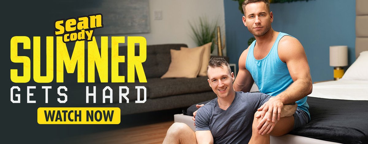 'SUMNER GETS HARD' and Activates Horny Hijinks in @Sean_Cody_Com's Hypnotic New HD Feature, Starring @sumnerblayne @AxelRockham @Baxxxbox & #Jeremiah...The Only Thing Missing Is YOU ! Come Along For His Journey & Watch It Playing NOW on AEBN GAY THEATER ! tinyurl.com/5xey376h