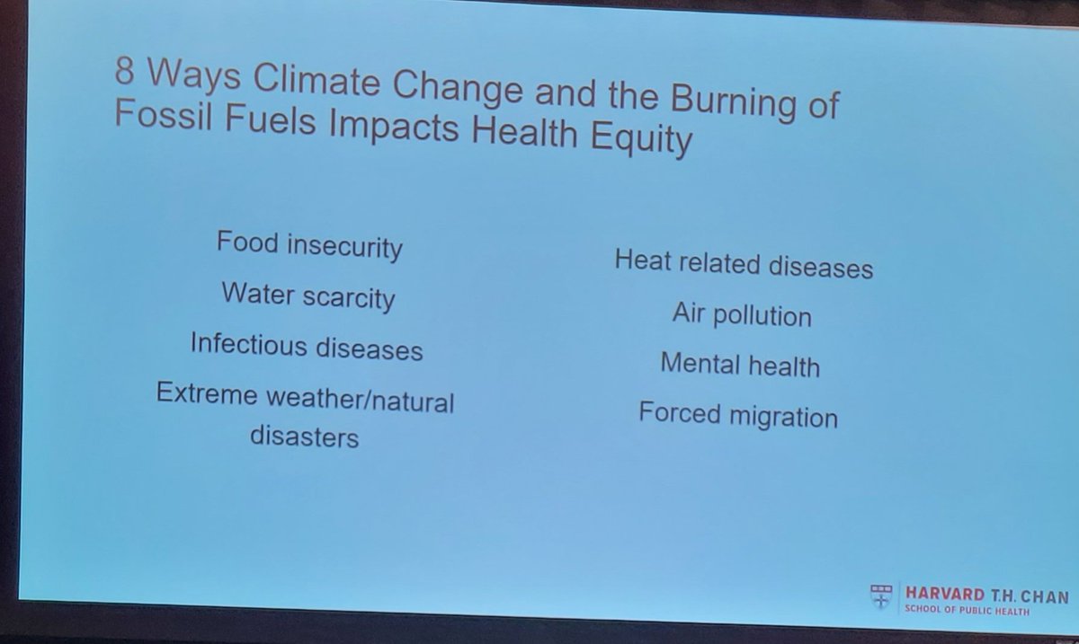 Time to rethink how we teach our students about how climate health affects health equity. @AAMC #SGEA2024 plenary.