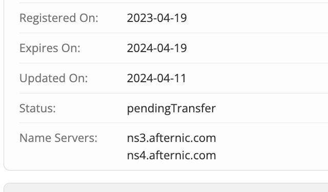 Sold an ai name (not .ai) for LTO right before the expiry haha Even even buyer pays only one instalment, and returned me the name, I got it renewed out 2 years now lol