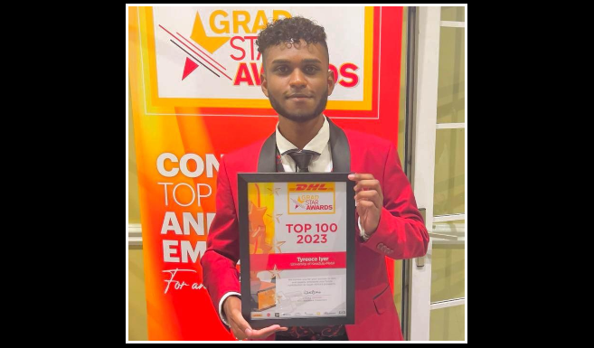 Law Student Wins GradStar Award

Read more: bit.ly/3VTTDSk

#UKZN #InspiringGreatness #myukzn