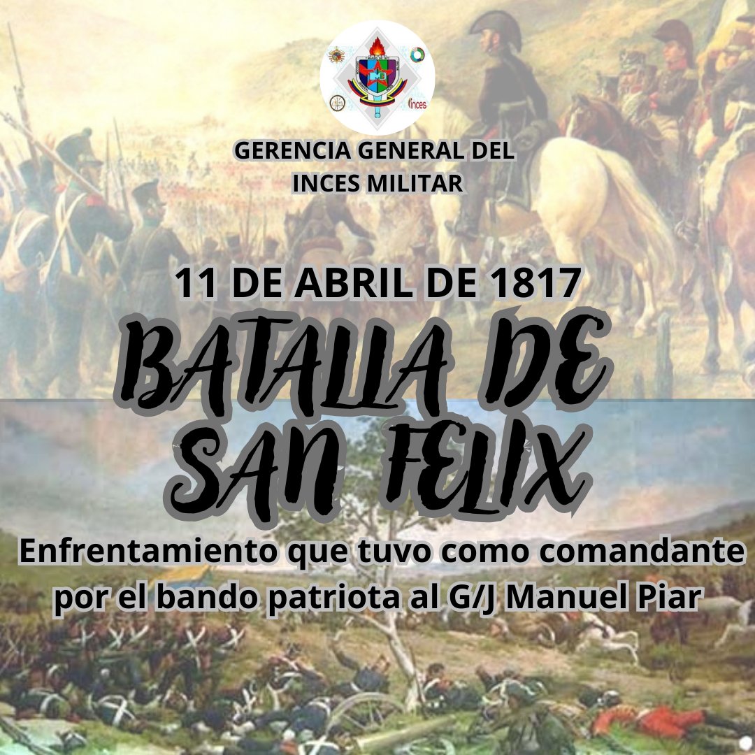 11 de Abril del 1817 BATALLA DE SAN FELIX...
