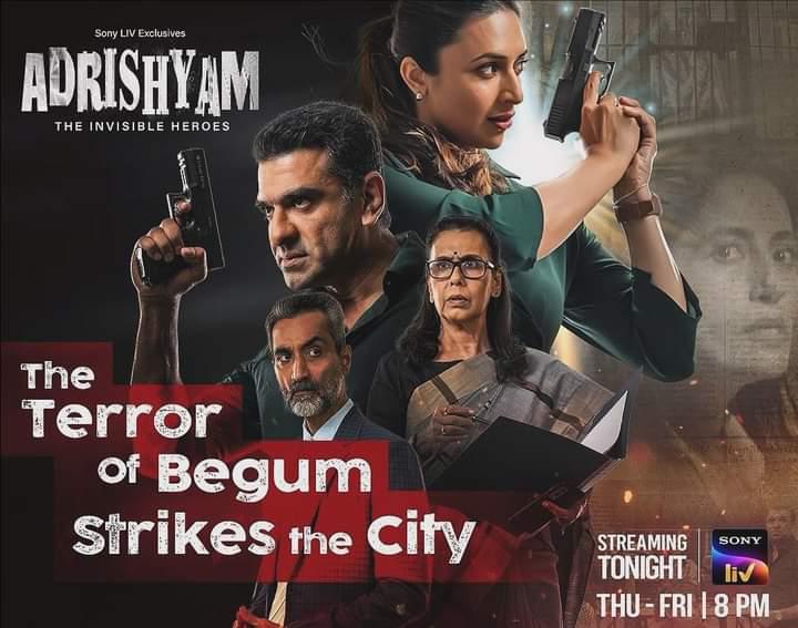 Ravi Verma is coming with a Bang 🫡🔥 watch #Adrishyam , streaming tonight .. Thursday and Friday at 8pm only on @SonyLIV 

#eijazkhan #adrishyamonsonyliv