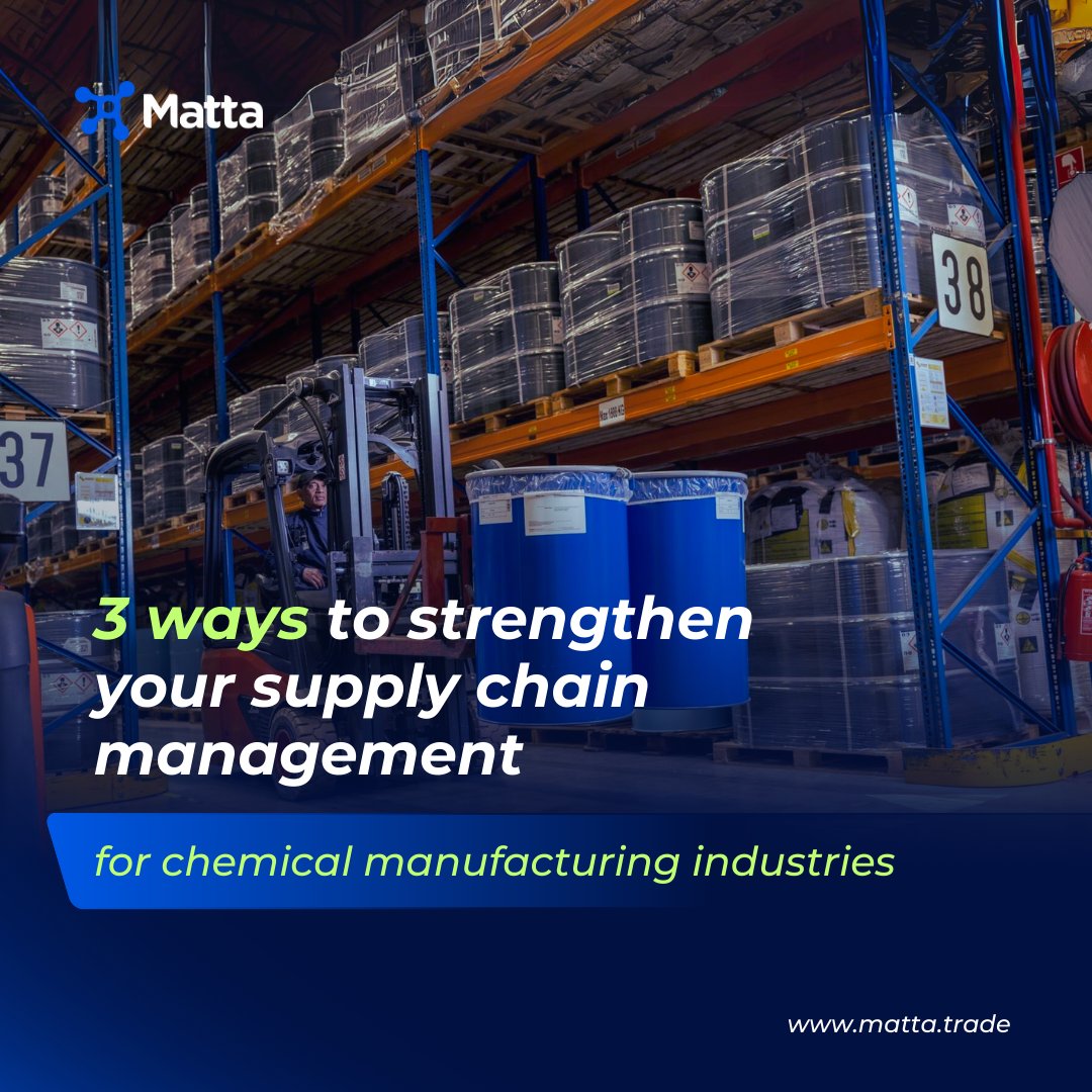 Chemical manufacturers: Stuck in a slow-moving supply chain?   
There's a better way!   
Optimize, automate, gain real-time insights – all to supercharge your business.  

Intrigued?  Keep reading...
#ChemicalManufacturing