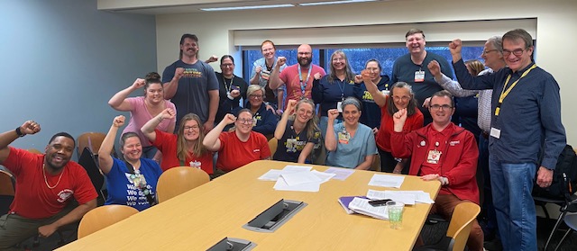 Major profile update: We are Michigan's largest healthcare union of hospital and nursing home workers, fighting for NOW over ***17,000*** healthcare workers. We're so excited to negotiate contracts for 2,600 @umichmedicine hospital workers! #Unionsforall