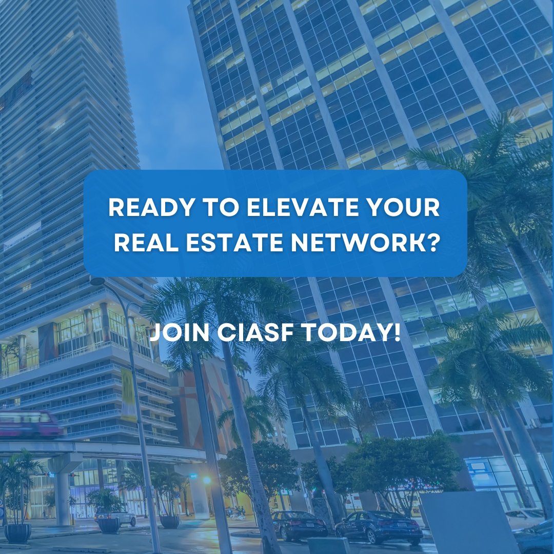 CIASF's tweet photo. Ready to network with South Florida's real estate elite? 
Join CIASF today and gain access to exclusive events, networking opportunities, and industry insights. Swipe through to learn more about the benefits of becoming a member! 

#CIASF #RealEstateNetworking https://t.co/BzeQKdRKOW