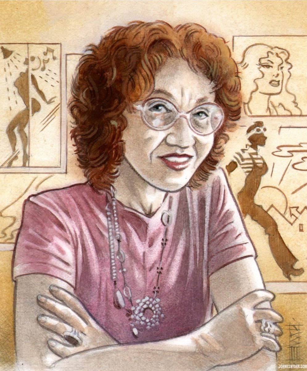 Rest in Peace, Trina Robbins. Ground-breaking cartoonist, activist, and historian. You can read more about Trina in her own words from her autobiography Last Girl Standing amazon.com/Last-Girl-Stan… #TrinaRobbins #icon #legend #comics