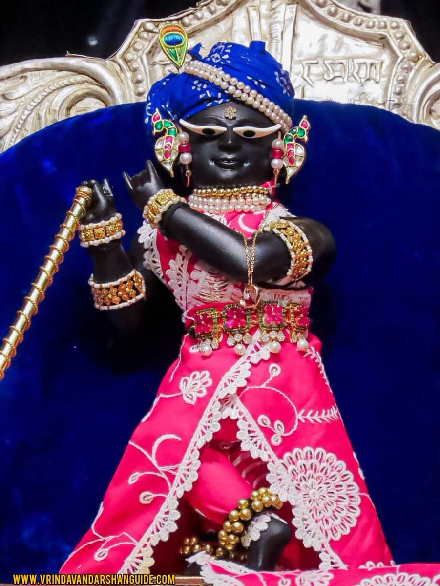 Today's Mangla Darshan Shri Radha Raman Lal ji from Vrindavan