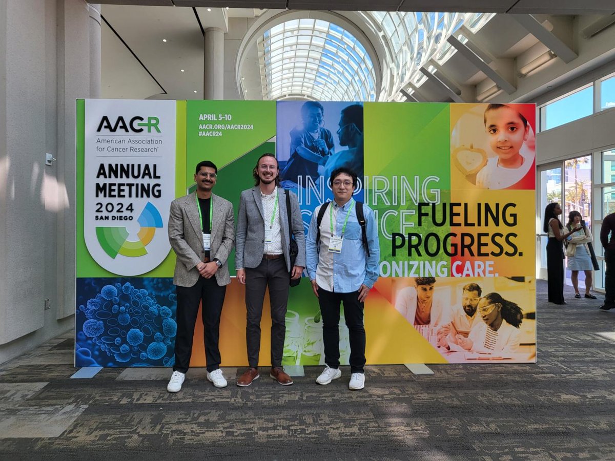 UTHSC Center for Cancer Research, Hayes lab members presenting at AACR! @uthsc @UTHSC_Cancer @UTHSCResearch