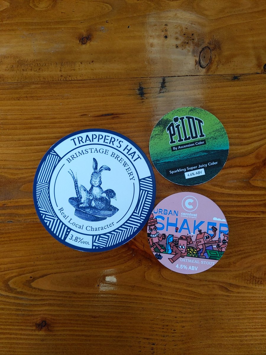 Guests on this weekend at the tap @BrimstageBeer #cask!!! @AscensionCider @carnivalbrewing Thu from 4pm Fri, Sat, Sun from 1pm Dog/kid friendly Down St. Thomas Pathway, just off Queen Street, behind the gun shop Ace. @BeersInChester @ShitChester