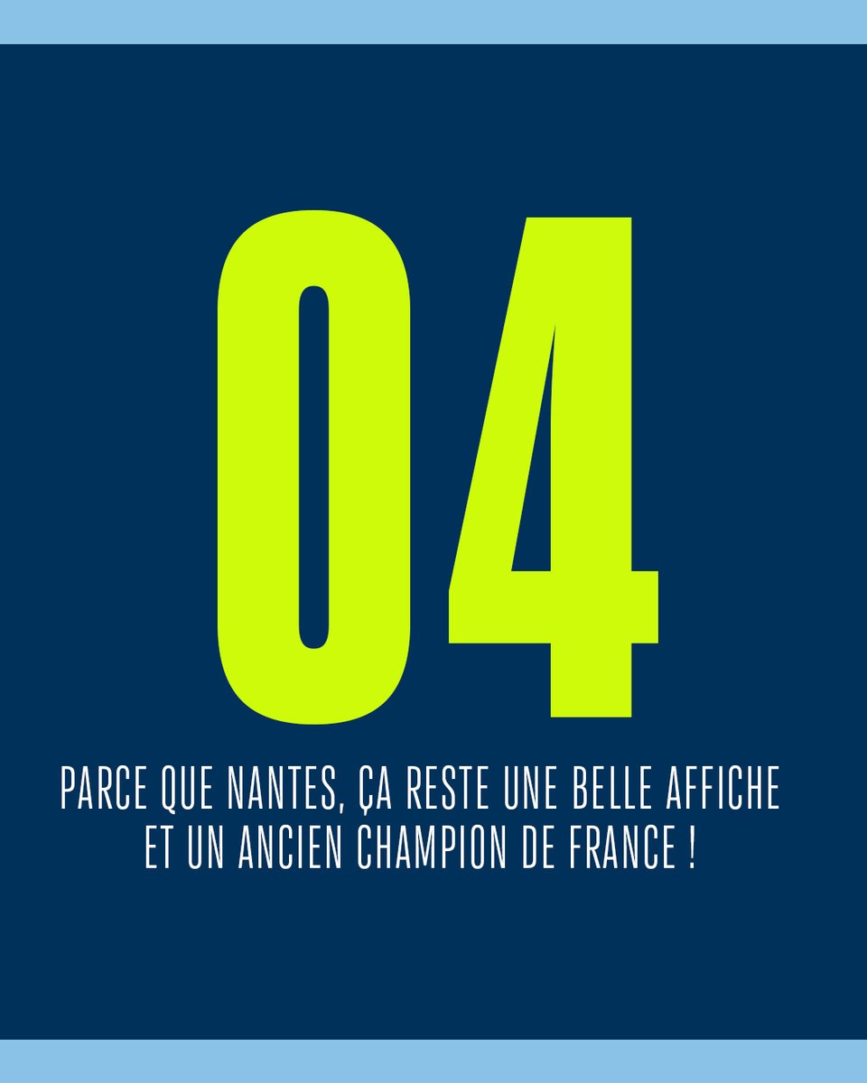 🍿 𝐄́𝐩𝐢𝐬𝐨𝐝𝐞 𝟎𝟒… Pourquoi venir au @StadeOceane ce dimanche ?