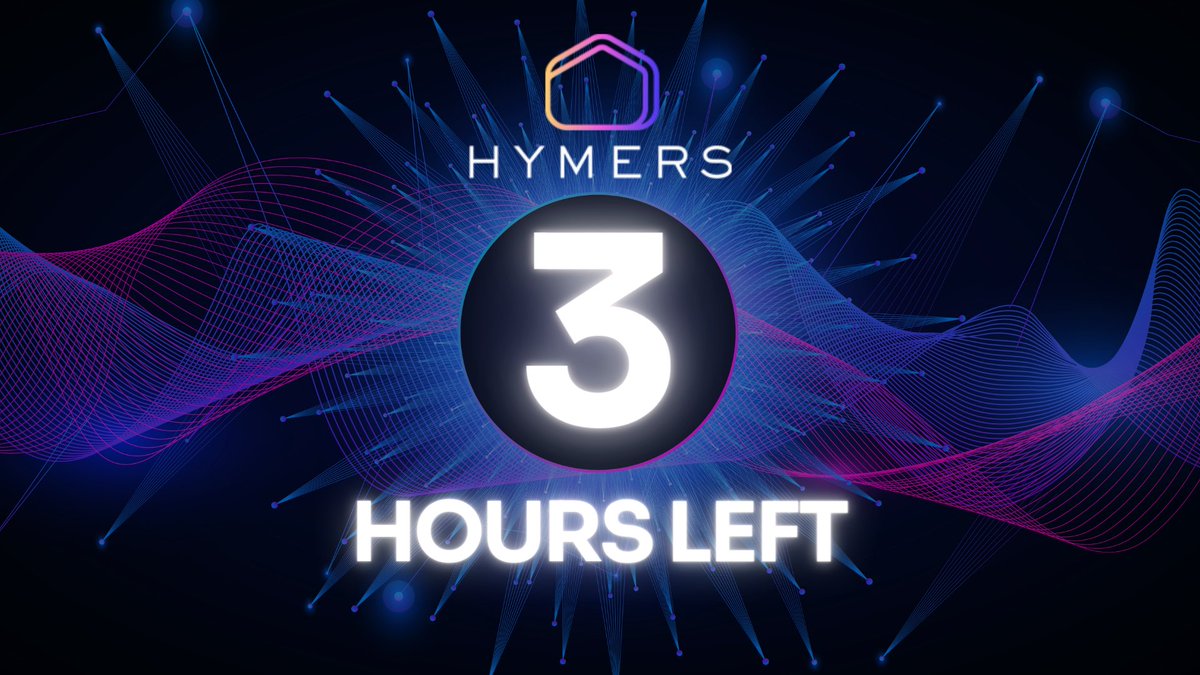 ⏰ Just 3 hours until the HYMERS mint begins! 🚀 👉joepegs.com/mint/avalanche… Don't miss your chance to unlock exclusive perks on HYME with your HYMER NFT. Let's GO! 🔥