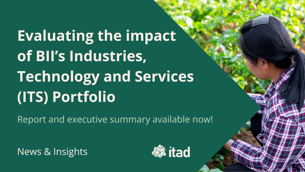 Our recent evaluation of @BritishIntInv’s Industries, Technology & Services portfolio draws out impact and learning opportunities: 👉buff.ly/4cJch5s Looking for a bite-size version? Download our exec summary at the same link. #Evav #SDG8 #GlobalDev #UKAID