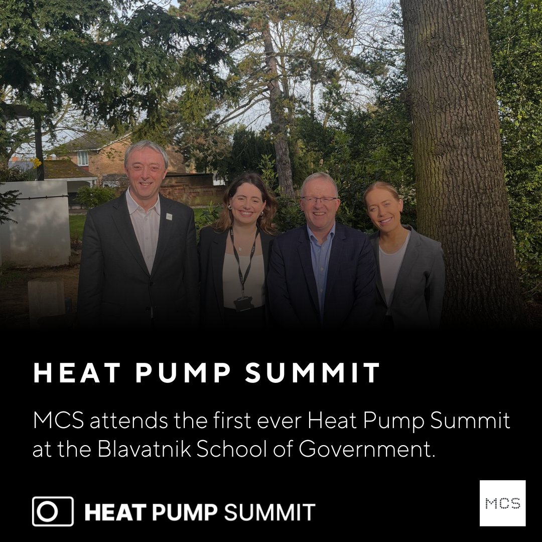 On Wednesday 10 April, our CEO, Ian Rippin, and other members of the MCS team attended the first @HeatPumpSummit, at the Blavatnik School of Government. 👉bit.ly/3TXtD5U #HeatPumpSummit #Event #Blog #HeatPumpDeployment