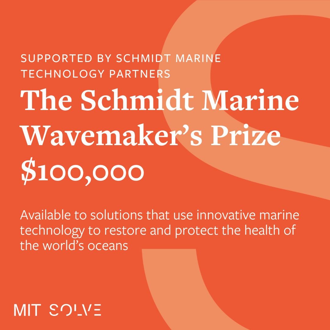 🌊 Schmidt Marine Technology Partners, a program of the Schmidt Family Foundation, is offering $100,000 in funding to groundbreaking solutions using marine technology to safeguard our oceans! Apply to the 2024 Global Climate Challenge before April 18: hubs.li/Q02sy14K0