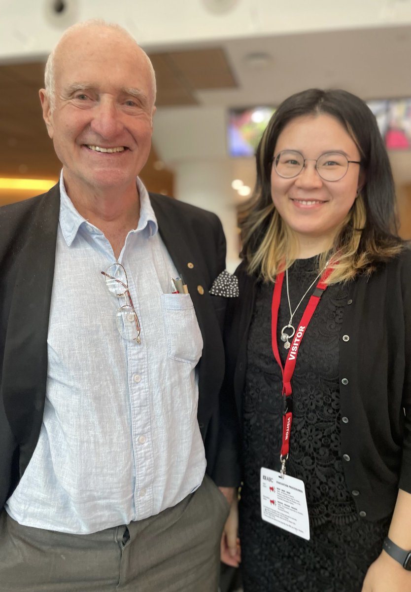Sundance_Sun's tweet photo. Truly an honor, beyond words, to have been interviewed by the legendary! Initially, I didn't realise how privileged I was, but it became clear after hearing from my Aussie friends and colleagues who were envious!😬@ABCscience #abcscienceshow @AERC_UniMelb @EduMelb https://t.co/XFNPs1dfir