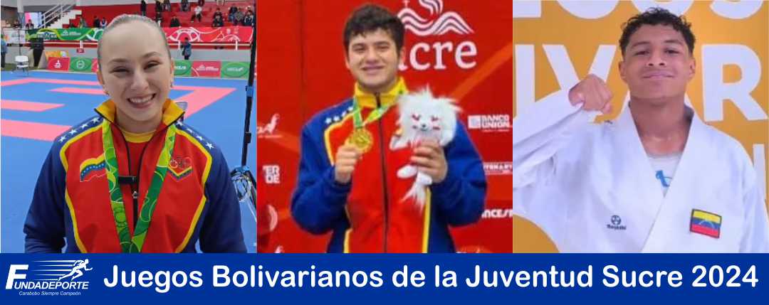 Jóvenes carabobeños siguen sumando preseas al medallero de los Juegos #Sucre2024 #CaraboboSiempreCampeon fundadeporte.gob.ve/carabobo/carab…