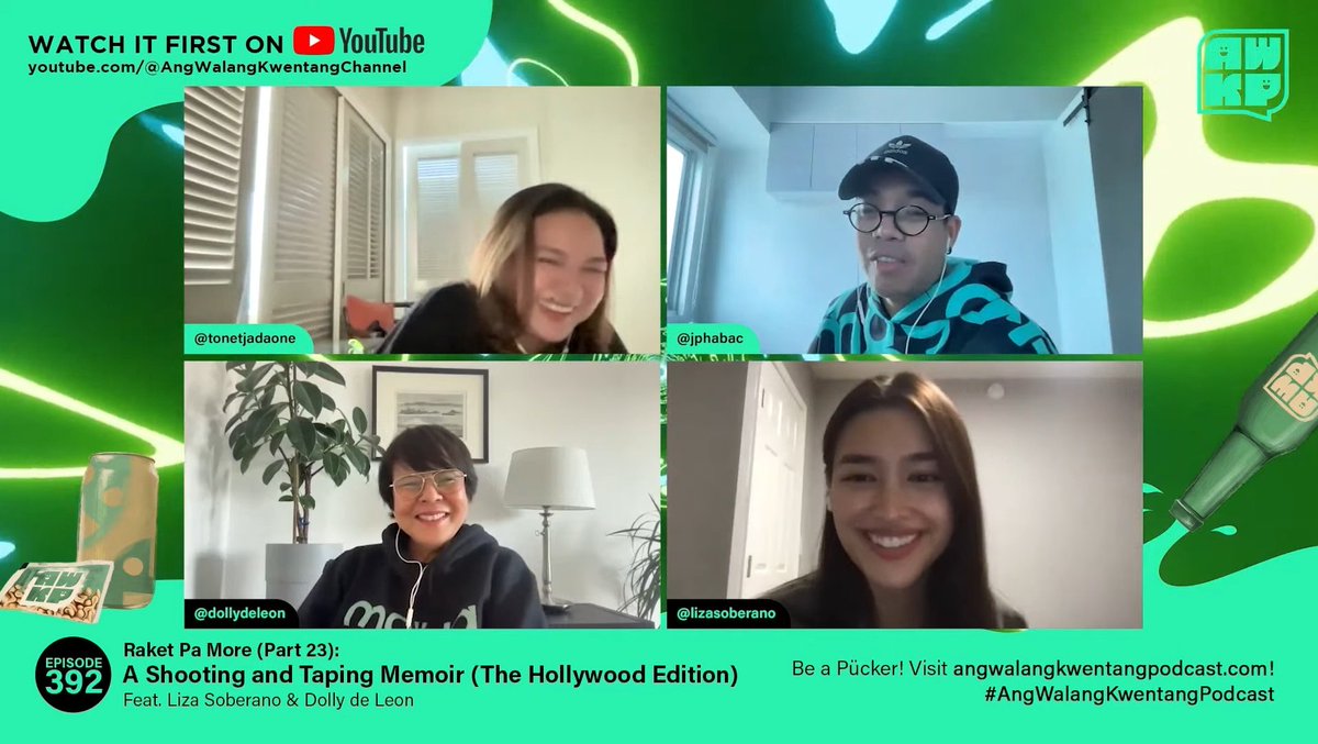 lovexpsyche's tweet photo. LIZA SOBERANO and DOLLY DE LEON ON AWKP EPISODE 392
Racket Pa More (Part 23): A Shooting and Taping Memoir (The Hollywood Edition)
• https://t.co/6acgs5nXzI
#LizaSoberano #DollyDeLeon #LizaAndDollyGetBanked
#GetBankedwithMaya
📷AngWalangKwentangChannel https://t.co/L45kiLplj8