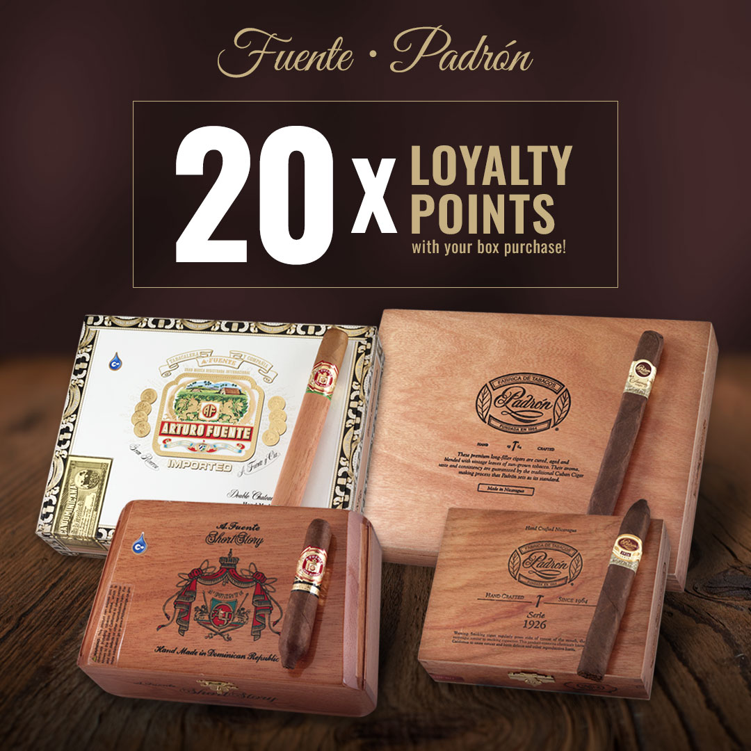 How it works: normally, you’d earn a point for every $1 you spend. But for each of the 100+ Padron and Fuente options we’ve earmarked for this sale, you earn 20X Burn+Earn point value! Start earning here - ow.ly/Pysu50Re9xP. #cigar #cigars