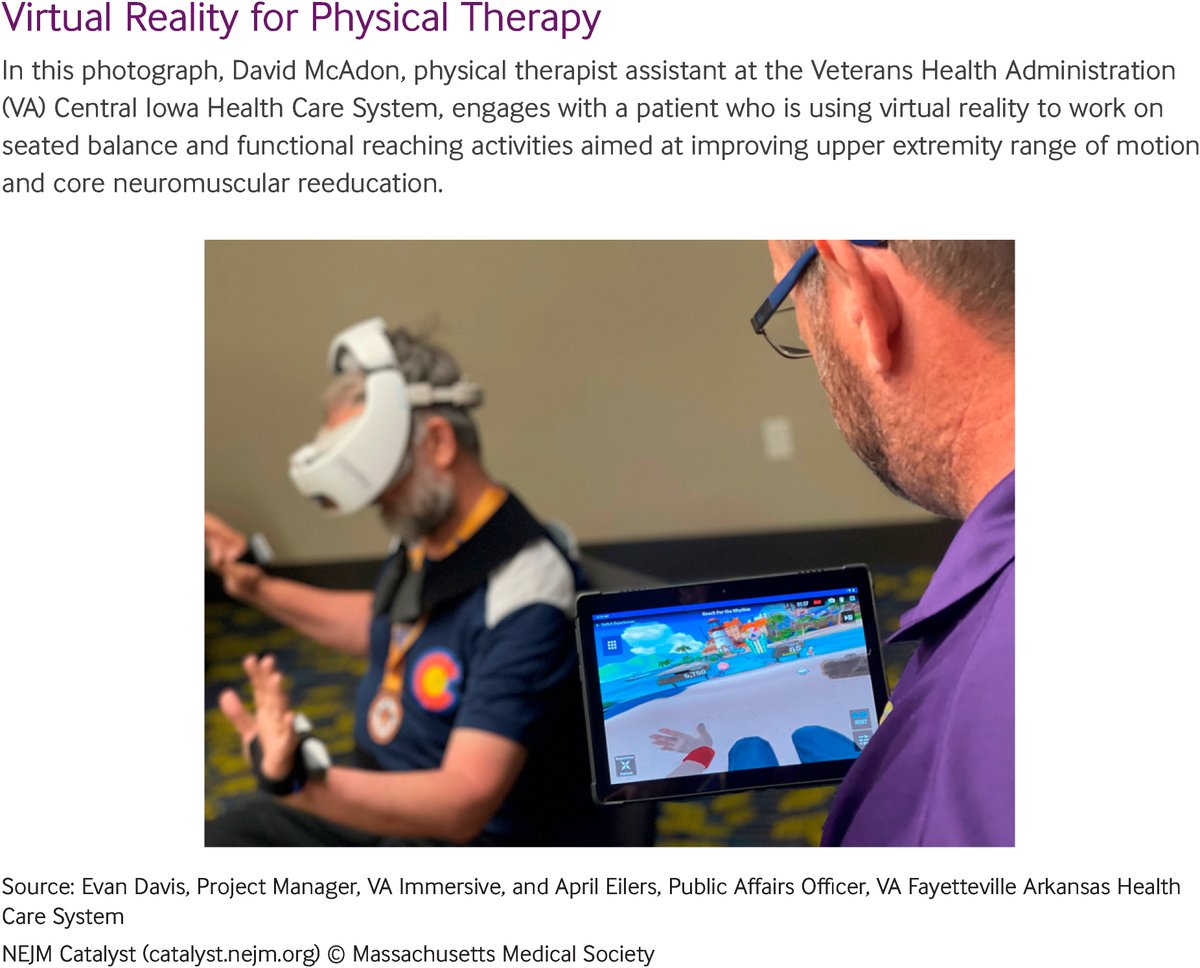 What began as a ground-up effort to improve clinical care through virtual reality and other immersive technology developed into a multifaceted, systemwide effort that can serve as a guide to others on improving patient care delivery: nej.md/491xCnx