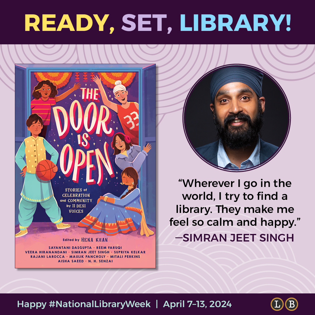 Show your local library some love this #NationalLibraryWeek! @henakhanbooks @supriyakelkar_ @simran