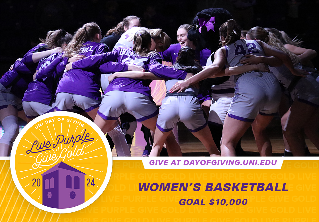 💜 Get excited! #LivePurpleGiveGold is today! Your gifts make an incredible difference in the lives of our student-athletes! 👉 Learn more or make your gift at givecampus.com/985dte #EverLoyal #1UNI