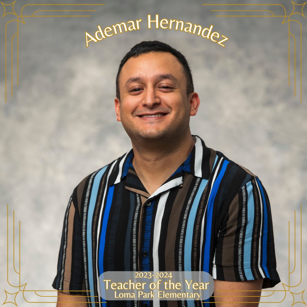 Meet Ademar Hernandez, the Teacher of the Year at Loma Park Elementary School. He strives to help 5th graders get ready for the next step in their education. Mr. Hernandez wants his students to take chances because he believes if you never try, you won’t learn. #EdgewoodProud