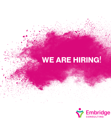 #teamEmbridge are hiring! If you are looking to have your voice heard and make your mark in a growing market, then look no further! - To find out more and apply - hubs.ly/Q02sxKnz0