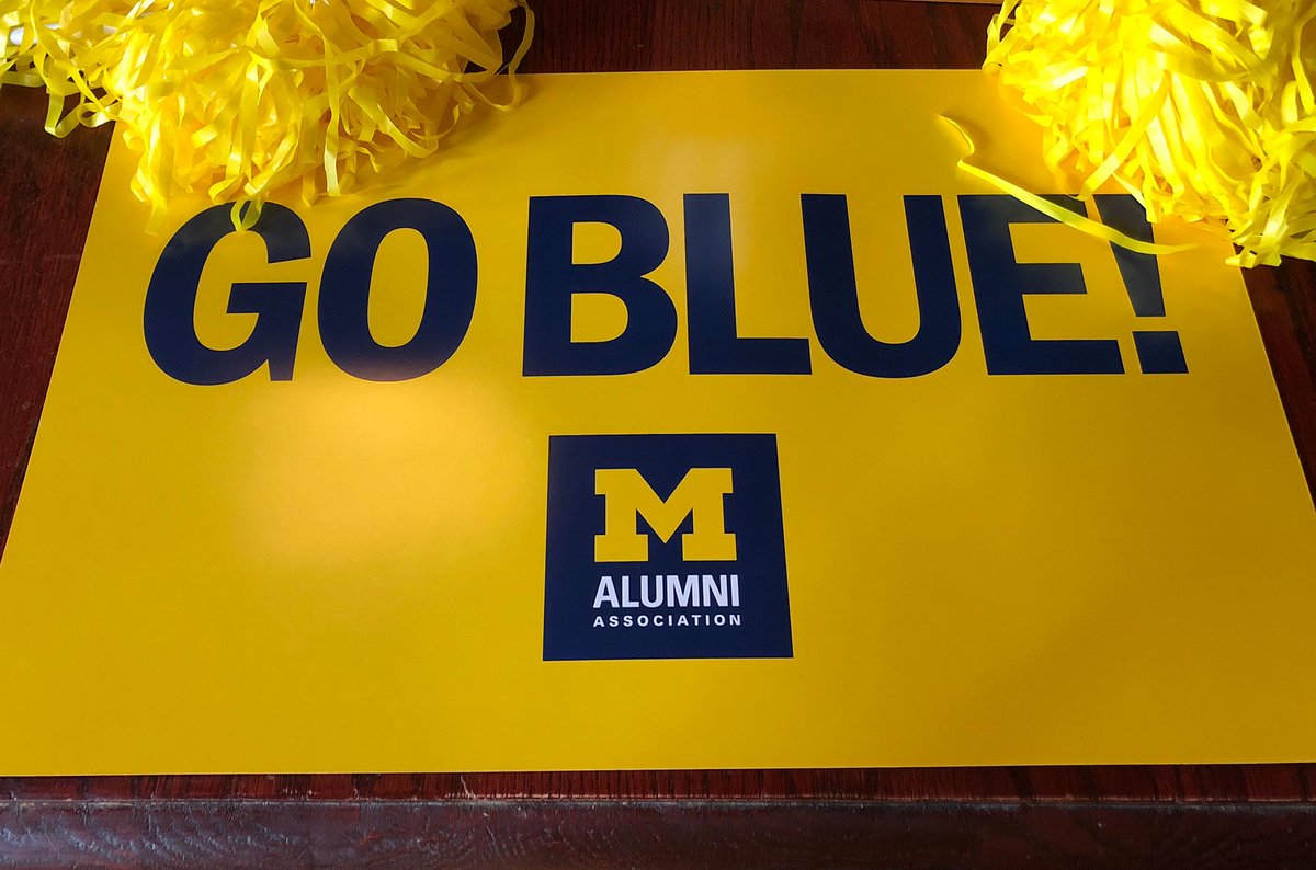 Before @umichhockey takes on Boston College tonight in the Frozen Four, join @MichiganAlumMSP for a pre-game party just down the street from the Xcel Energy Center at Patrick McGovern's Pub. Learn more and register: myumi.ch/xqqmV