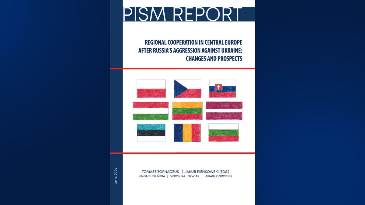 🚨[NEW PUBLICATION] Hot off the press is @PISM_Poland's latest report that explores the attempts to redefine regional political cooperation in many Central European states following Russia's invasion of Ukraine. The full report can be accessed here: pism.pl/publications/r…
