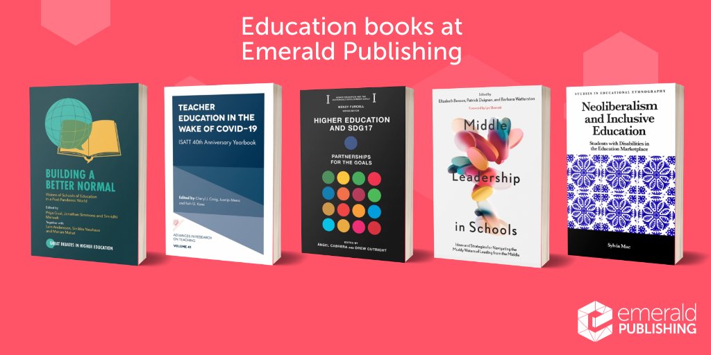 Visit the #AERA24 Emerald stand at booth 606 to explore our wide range of #Education books on display, and find out how you could take home one of your own copies! Check out our full range of titles here bit.ly/3U82L4x @AERA_EdResearch @kirsty_woods23 #BooksGiveaway