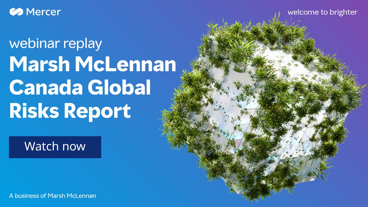 Watch the replay of our webinar on the Global Risks Report to better inform your perspective on emerging global and Canadian #risks, as well as the strategies to navigate them. bit.ly/49CpLx4 #Risks24 #environment