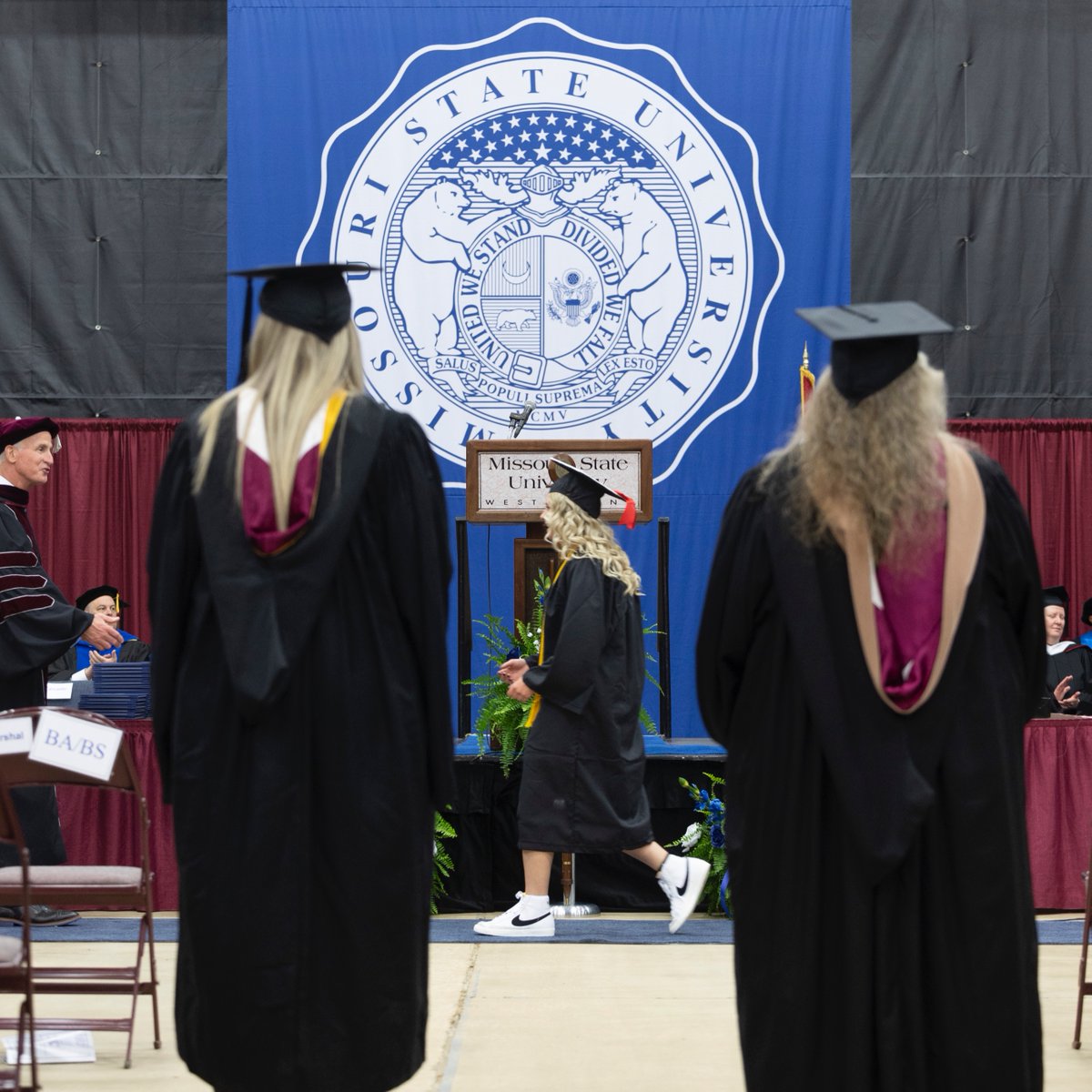 We are officially one month away from Commencement. 💙 #GrizzGrads