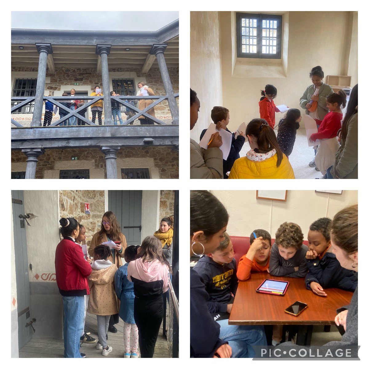 Emmanuel_Laot's tweet photo. Guingamp (22). 🗣️Médiations innovantes des 👩🏼🎓👨🏽🎓du Master 1 de l’atelier patrimoine @LeCnam_Inseac 👉#EAC & patrimoine de proximité sur l’ancienne prison 🏛️ @Ville_Guingamp avec la « classe en architecture » de l’école J. Ferry de Pontivy et le logiciel #PegaseLab 🙏🏻@canope_22. https://t.co/jztrfq1HRj