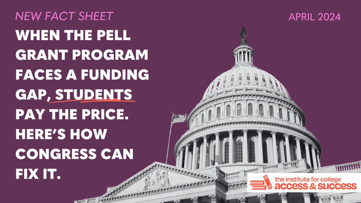 The #PellGrant program aids millions of low & moderate-income students annually but faces funding challenges due to its complex funding structure. Read how the program is funded, the funding structure's risk to students, & our recs for sustaining it. buff.ly/3THNzde