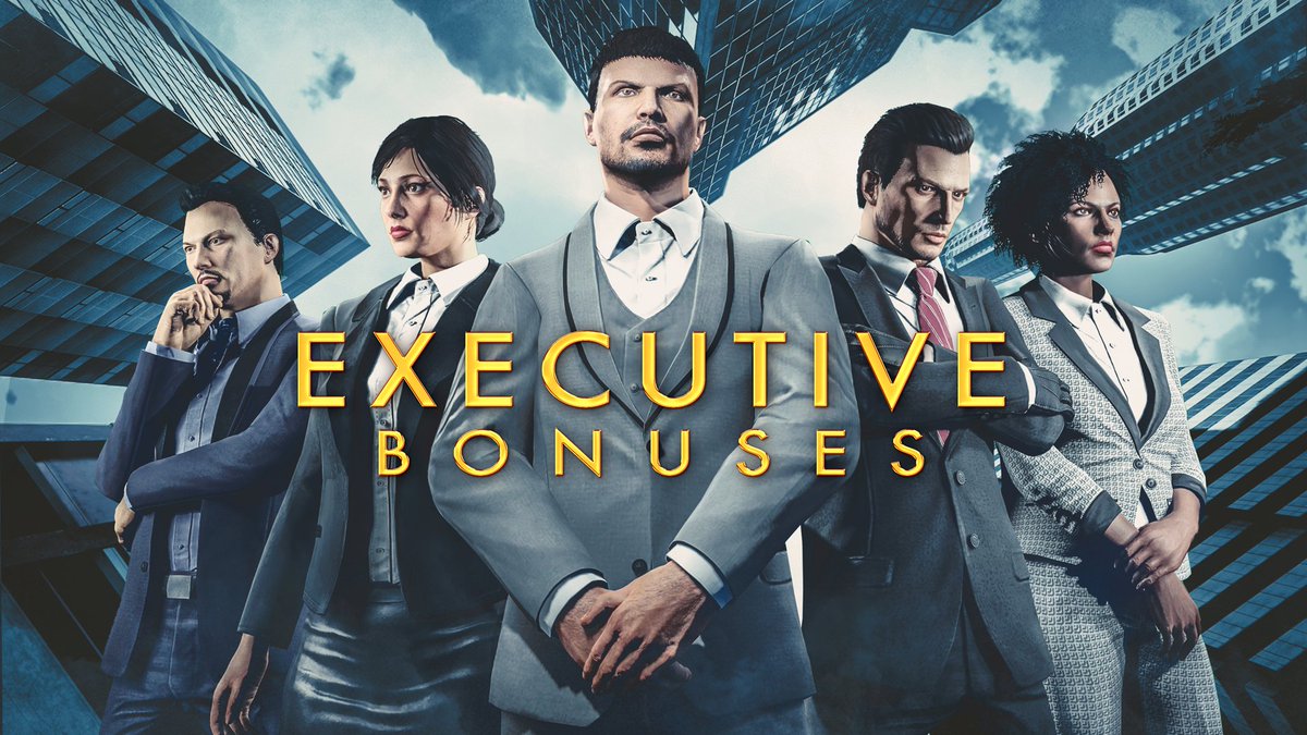 Build your business empire faster in GTA Online this week with a host of Executive Bonuses. Get 2X Rewards for selling Special Cargo and exporting Mixed Goods, plus a GTA$100K bonus for completing any Business Sell Mission: rsg.ms/7ac6f49