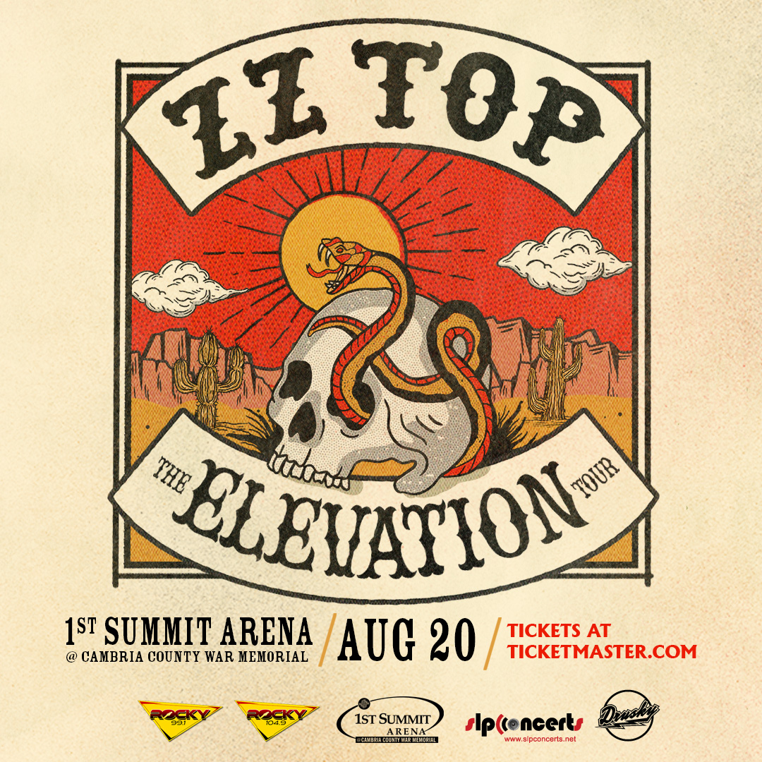 PRESALE ALERT 🚨Access the local presale for @ZZTop: The Elevation Tour at 1st Summit Arena on August 20th now! Use code “ZZ1SA” to access tickets. 🎟 bit.ly/ZZTop1SA