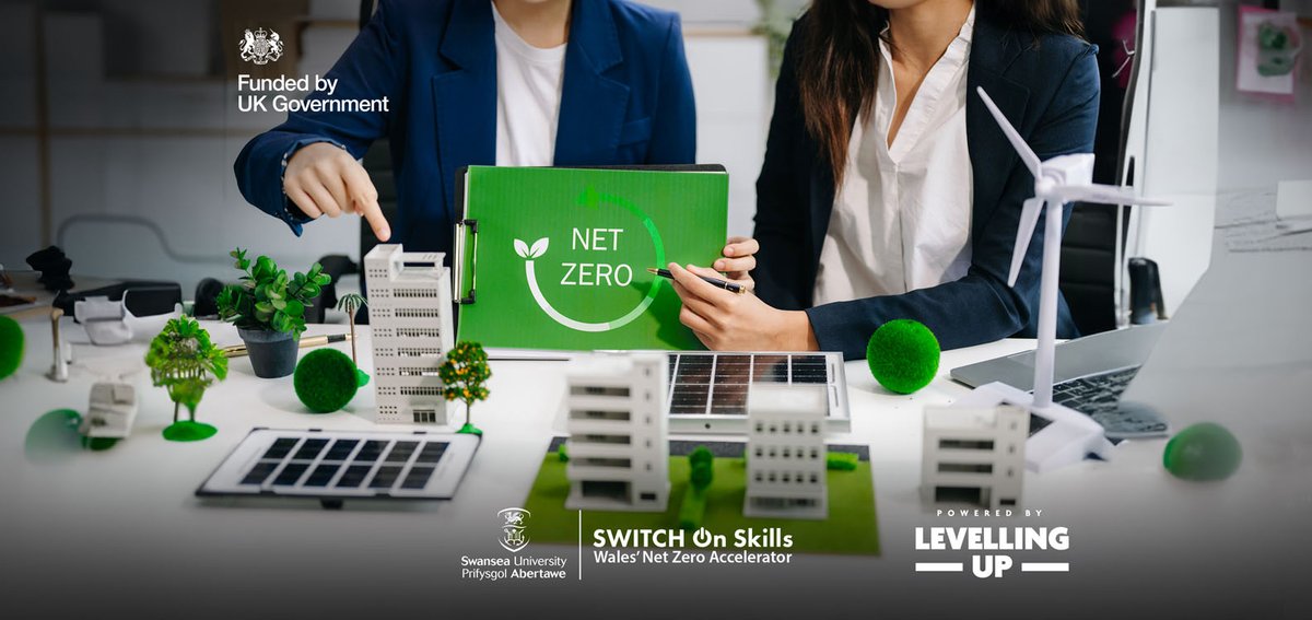 💚SWITCH-On Skills: Free training by #SwanseaUni to upskill steel workforce to transition to net zero offered to people living or working in @NPTCouncil area. ➡️swan.ac/SwitchOn