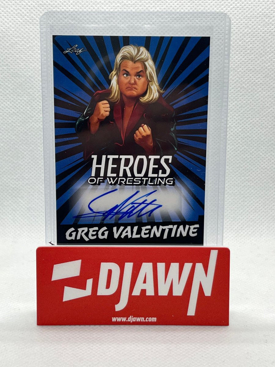 Greg 'The Hammer' Valentine!

#tradingcards #sportscards #cardbreaks #baseballcards #whodoyoucollect #thehobby #topps #paninicards #paniniamerica #bowman #leaftradngcards #gregvalentine #wwe #wrestling