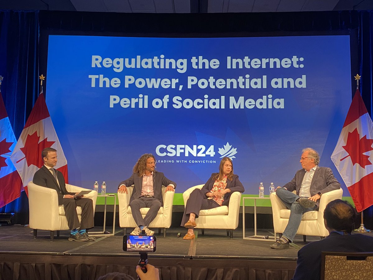 On #cdnmedia subsidies at #CSFN24… “Don’t trust the Conservatives to release the levers of power now at their disposal.” — David Freiheit @thevivafrei @CPC_HQ @PierrePoilievre @CdnHeritage #cdnpoli