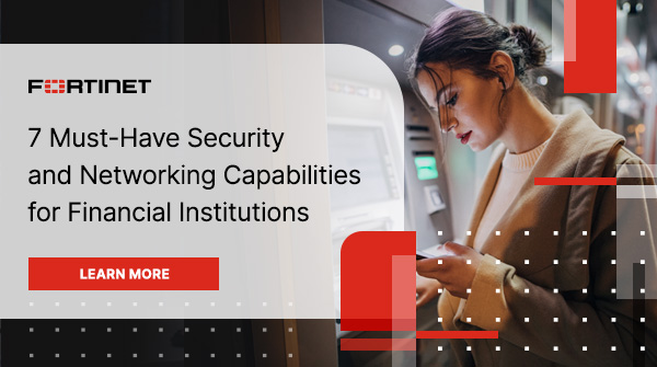 To meet the security challenges facing today’s financial institutions, look for a solution that delivers: ✔️ Scalability ✔️ Energy Efficiency ✔️ Software-defined Approach Learn 7️⃣ must-have security capabilities for financial institutions from #Fortinet. ftnt.net/6014wWYpq