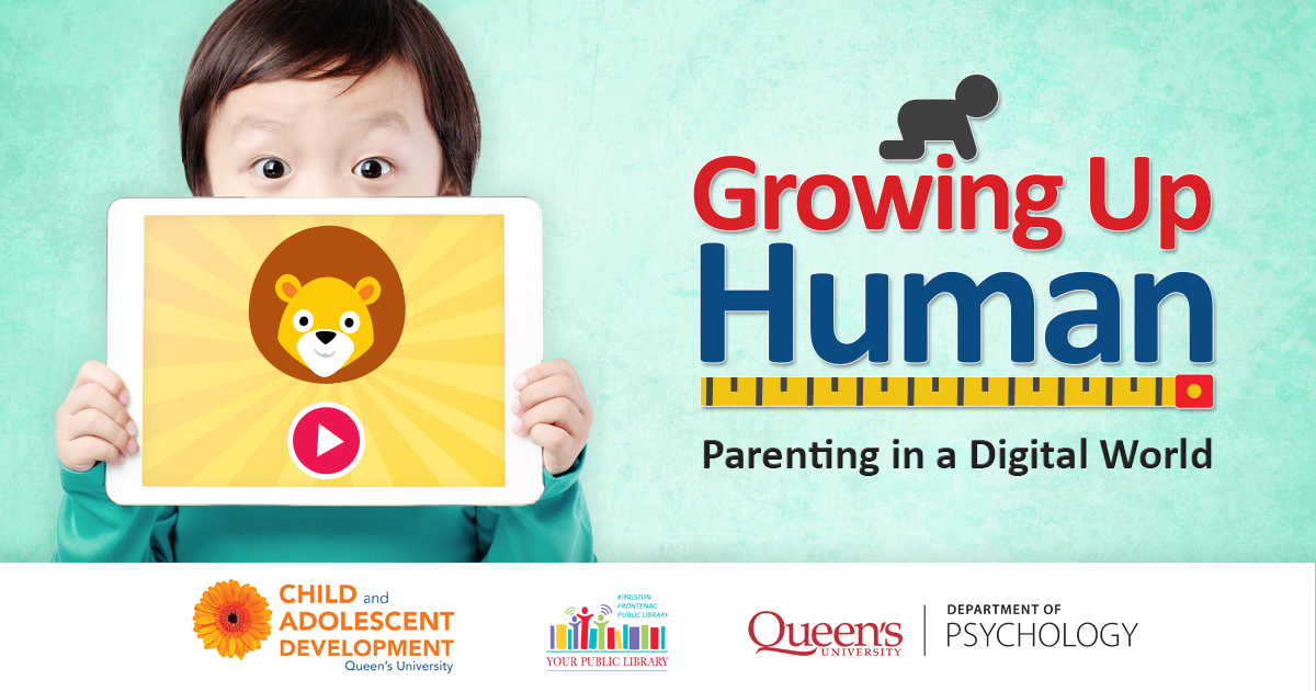 This talk on Tuesday, April 16, will provide practical parenting strategies and tips for fostering productive conversations and nurturing responsible digital behaviour. Register at ow.ly/awyw50R6tpg. @queensu #YGK